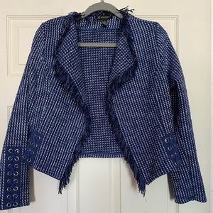 INC international concepts crop jacket. Size small